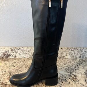 Sleek Black Over the Knee Boots